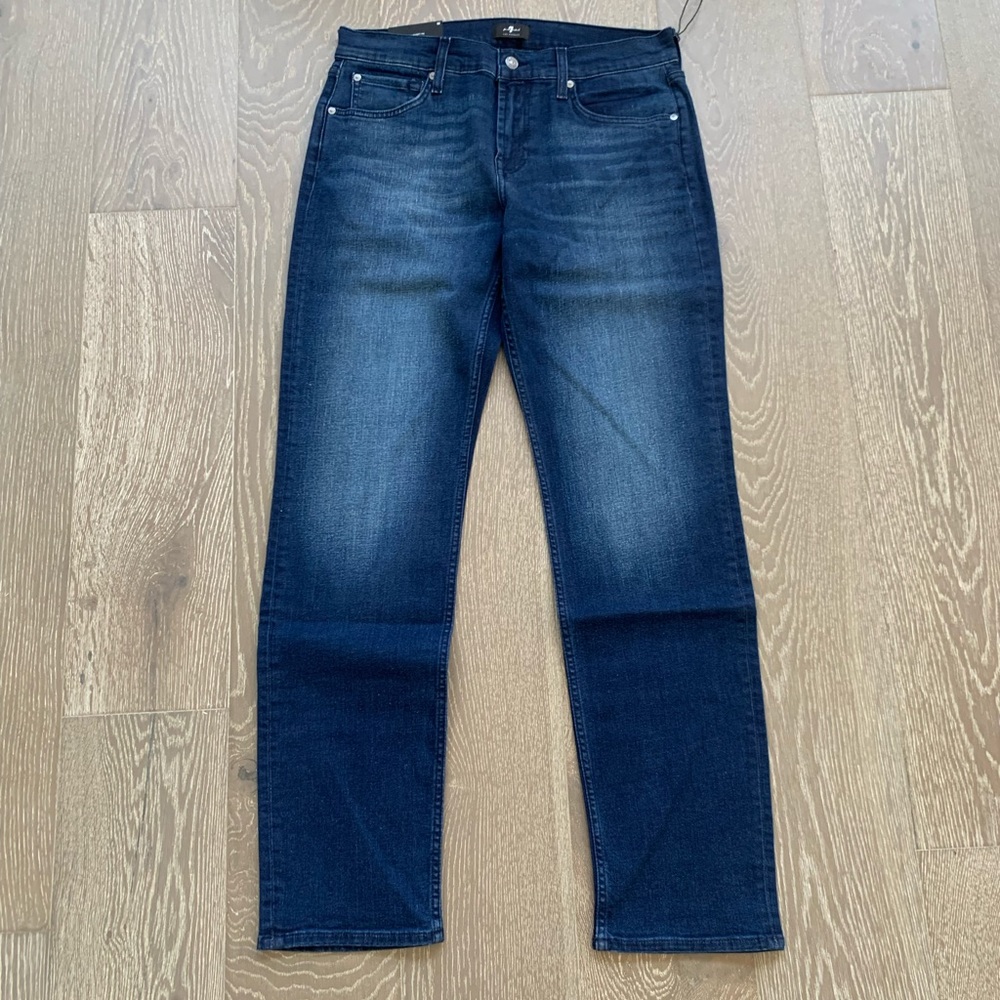 7 for all Mankind Slimmy Squiggle Slim straight-fit jeans